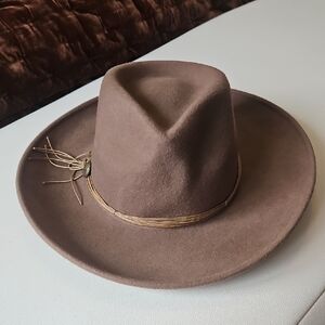 Scala Handmade Brown Hat